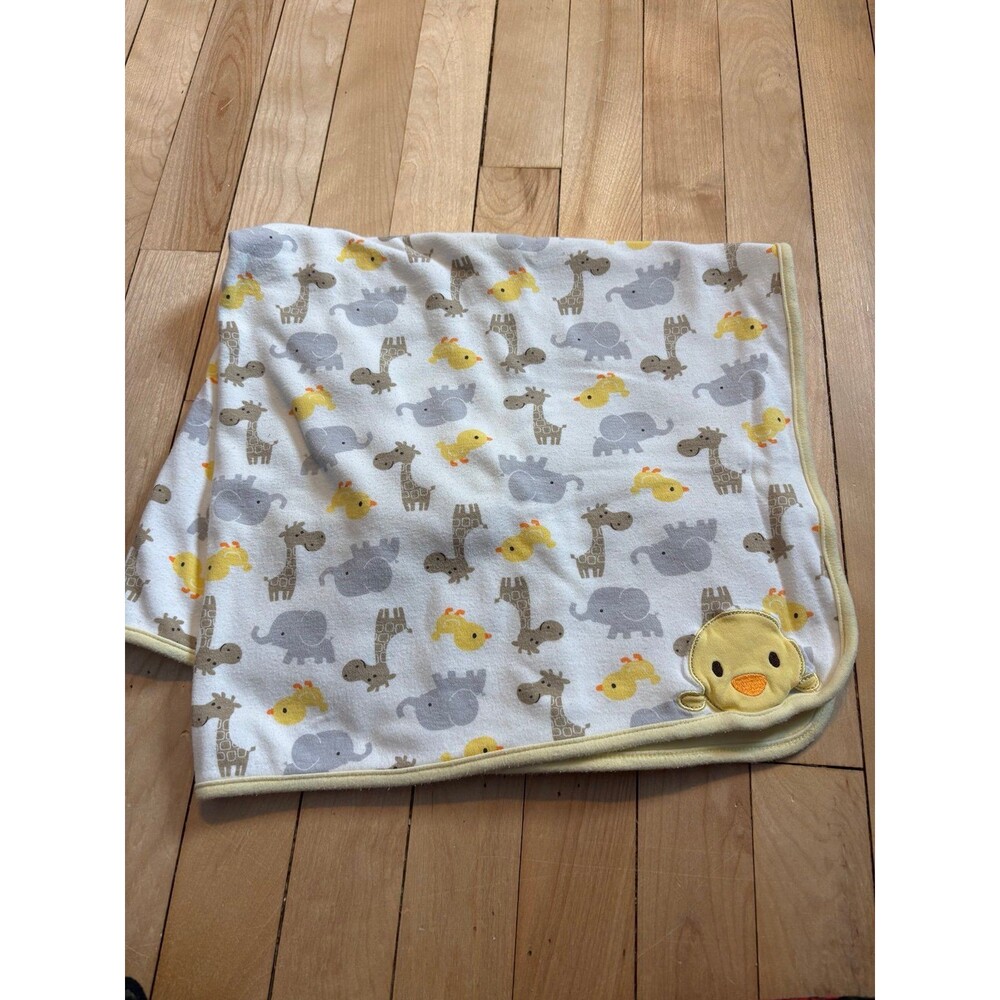 Child of mine Carter’s chick giraffe elephant cotton baby blanket lovey